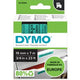 Etikettenband Dymo D1 Standard 19 mm x 7 m schwarz auf grün