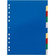 Tabs langlebig 6740 Polypropylen A4 220 x 297 mm sortiert 10 Tabs