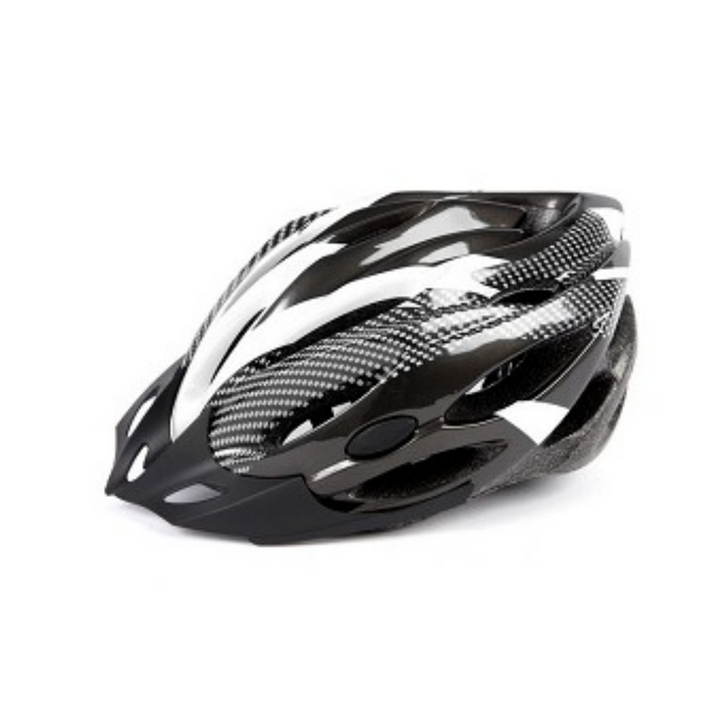 Mirage Helm m 54-58 silber schwarz weiß