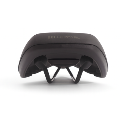 Selleroyal Fahrradsattel Selle Royal Vivo Athletic - Schwarz (Werkstattverpackung)