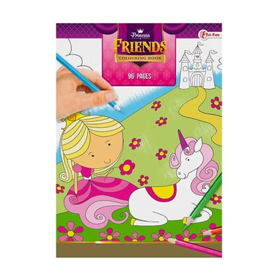 Prinzessin Freunde Freunde Farbbuch 96 Seiten