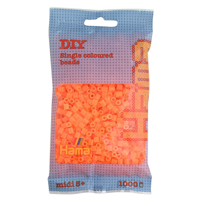 Hama -Eisenperlen 1000 Stücke Oranje Neon