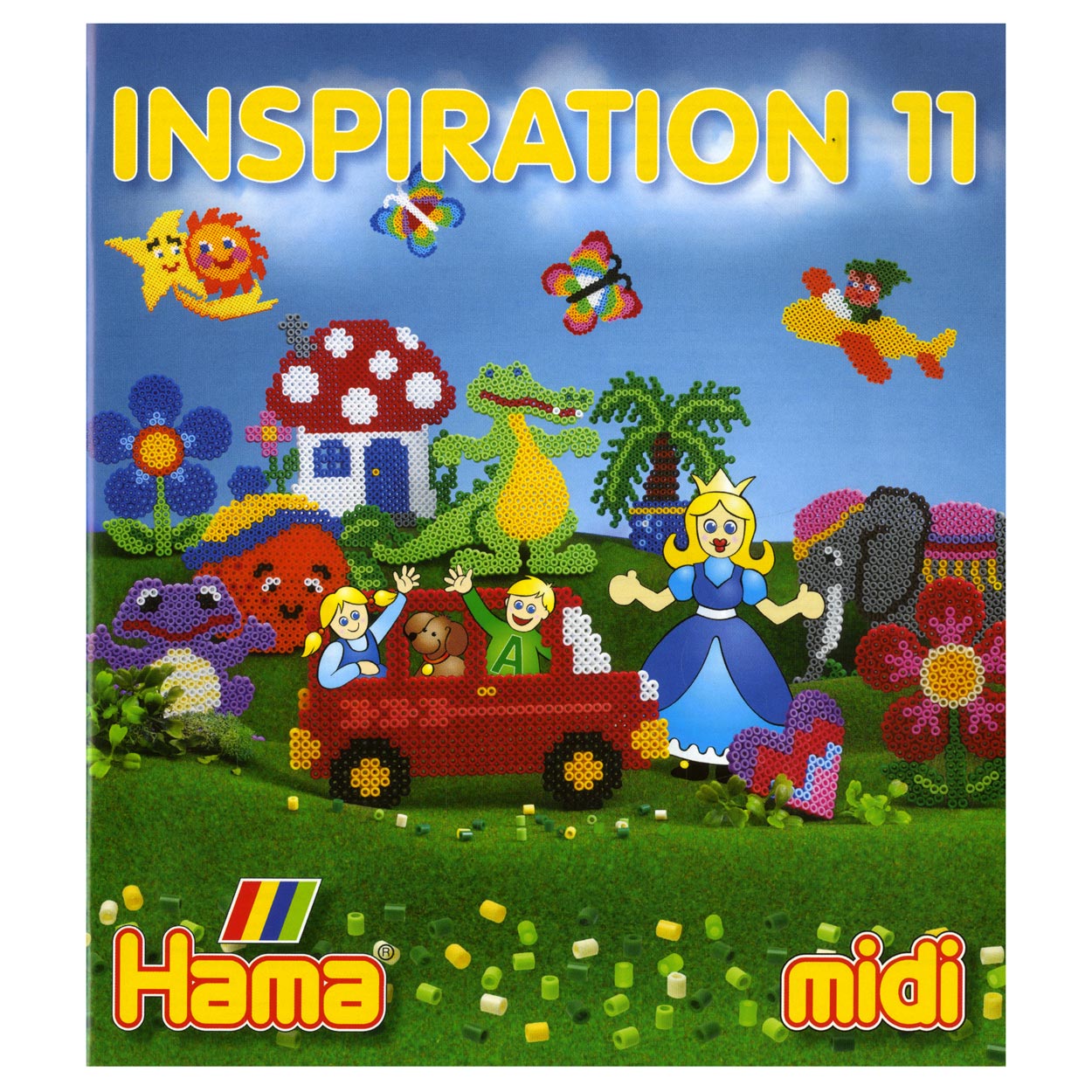 Hama String Perlen Inspiration Broschüre, Nr. 11
