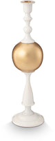 Pip Studio Kerzenhalter Kugel – Kerzenhalter aus Metall – Weißgold – 44 cm
