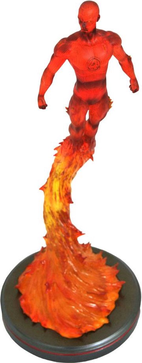 Diamond Select Marvel Comic Premier Collection Statue menschliche Fackel 36 cm