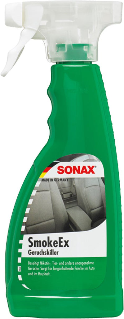 Sonax Smokeex – neutralisiert unangenehme Gerüche – Anti-Rauchgeruch – neutralisiert Tiergerüche – Spray – 500 ml