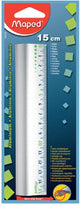 Maped Office-Lineal aus Aluminium, 15 cm