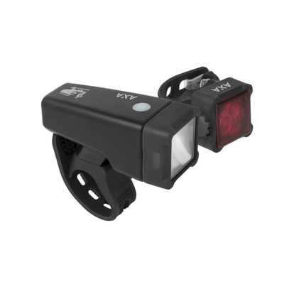 Beleuchtungssatz Axa Niteline T4-R USB (auf Karte)