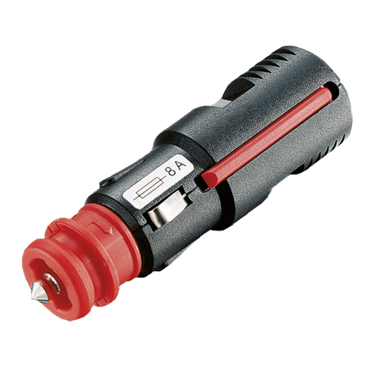 12-Volt-Uni-Stecker mit Sicherung