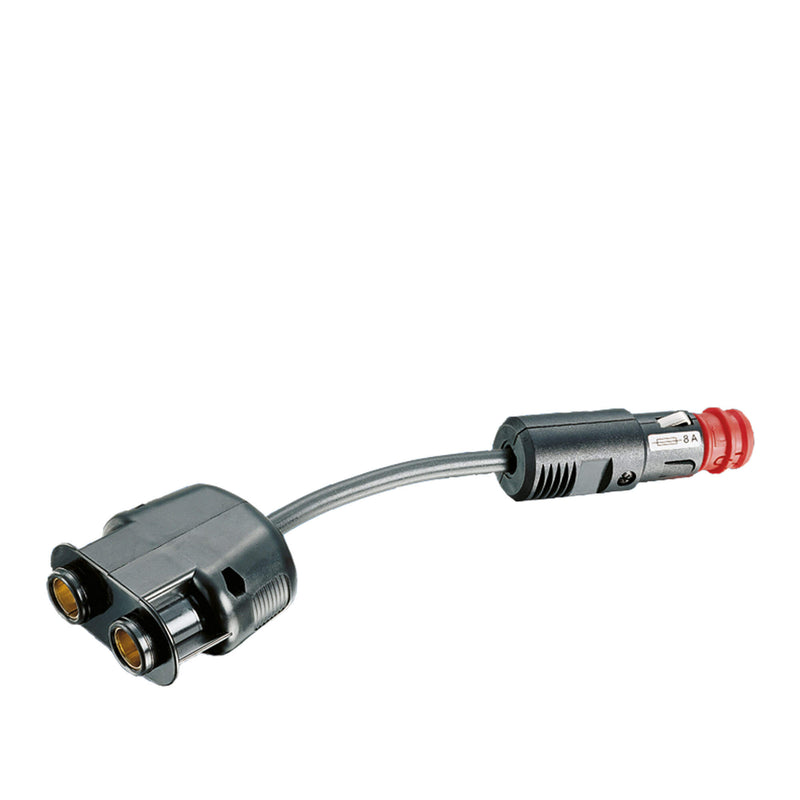12-Volt-Adapterkabel Uni-Stecker auf Doppel-Bosch-Steckdose