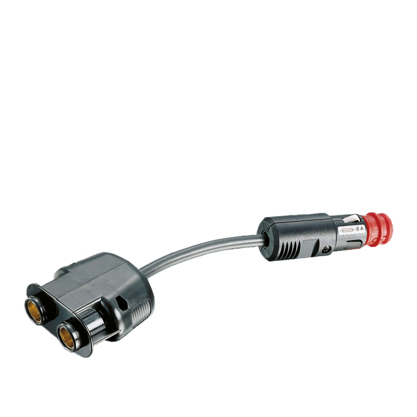 12-Volt-Adapterkabel Uni-Stecker auf Doppel-Bosch-Steckdose