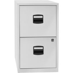 Bisley Home Aktenschrank PFA hellgrau 2 Archivschubladen