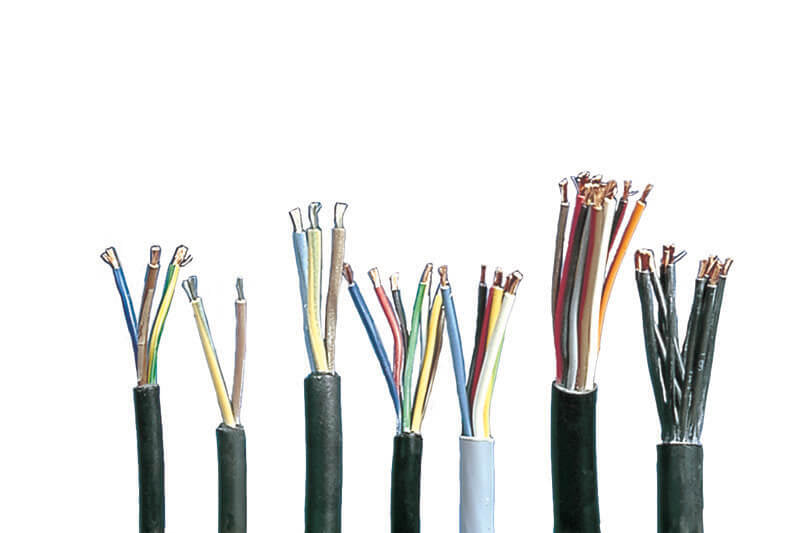13-adriges Kabel 9x 1,5mm² und 4x 2,5mm² schwarz 50 Meter