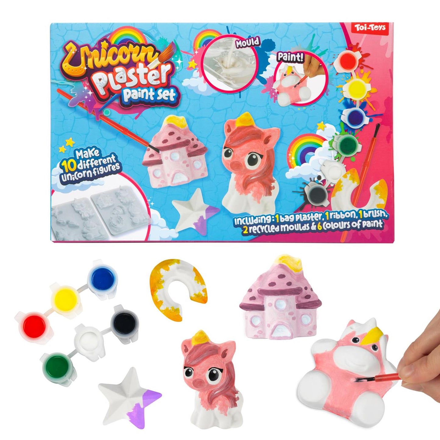 Toi-Toys Set Gipsabdruck Wildtiere
