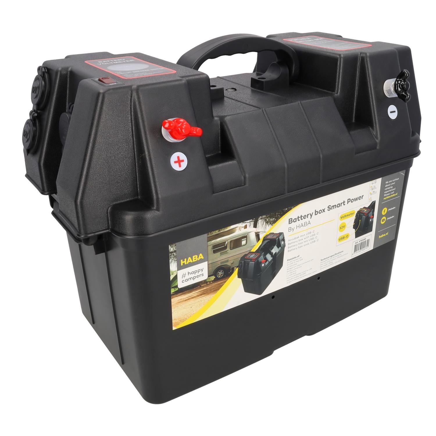 Batteriebox Smart Power – vorverkabelte Batteriebox mit Zubehör
