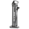 Fahrradpumpe universal (av,dv,fv) 13 Bar stahlgrau