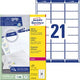 Adressetiketten Avery Zweckform Ultragrip weiß