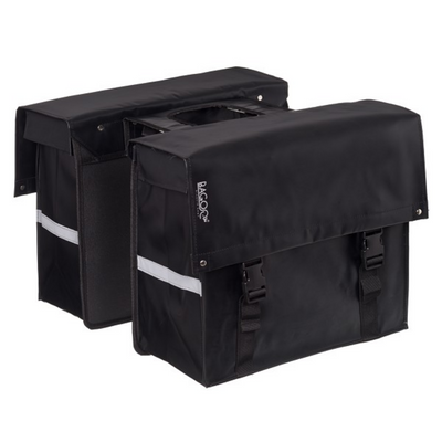 Bagoo Double Fahrradbeutel Bisonylschwarzer Inhalt 46L