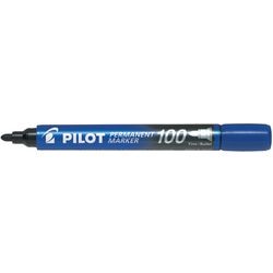 Permanentmarker Pilot 100 1 mm Rundspitze blau