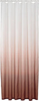 Robbenfell-Mischung – Duschvorhang 180 x 200 cm – Polyester – Dunkelrosa-Weiß