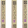 Sakura Pigma Micron Endui 3 Fineliners Schwarz 02-04-08