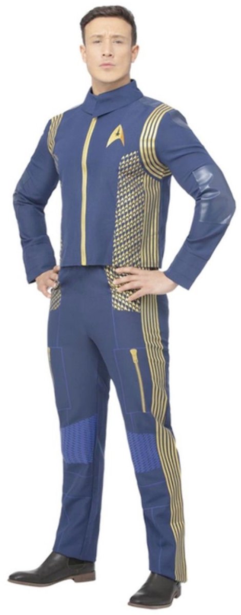Smiffys – Star Trek Discovery Command Uniformkostüm – L – Blau