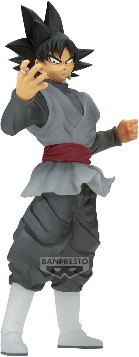 Banpresto Co., Ltd. Dragon Ball Super – Clearise – schwarze Goku-Statue, 19 cm
