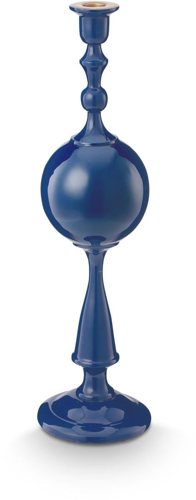 Pip Studio Kerzenhalter Kugel – Kerzenhalter aus Metall – Marineblau – 44 cm