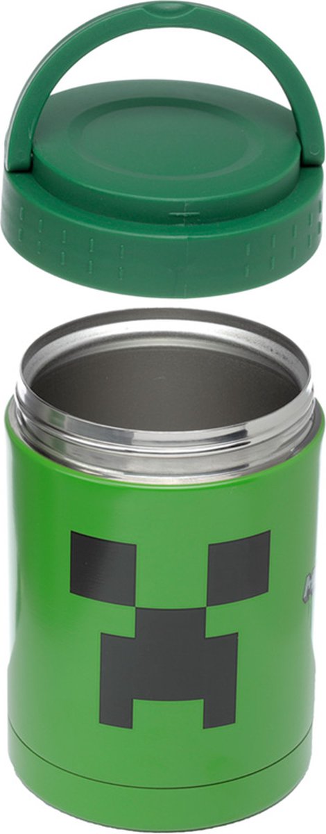 Minecraft Creeper - Thermos -Mittagessen heißt Cold Lunch Pot 500 ml