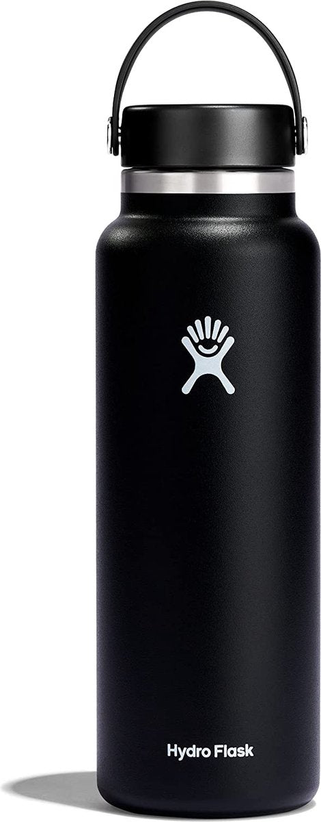 Hydro Flask Wide Mouth Flex Cap Trinkflasche (1182 ml) – weiß