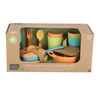 JIPY Bioplastic Toy Pan Set 25-Stück