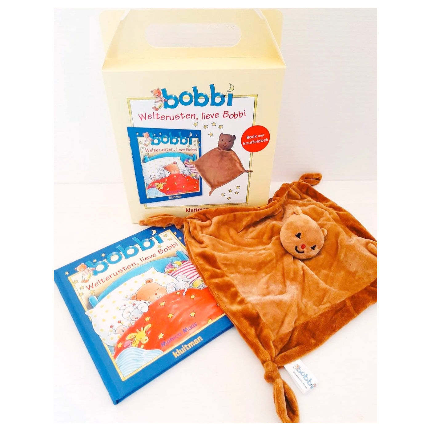 Gute Nacht, lieber Bobbi mit Kuscheltuch