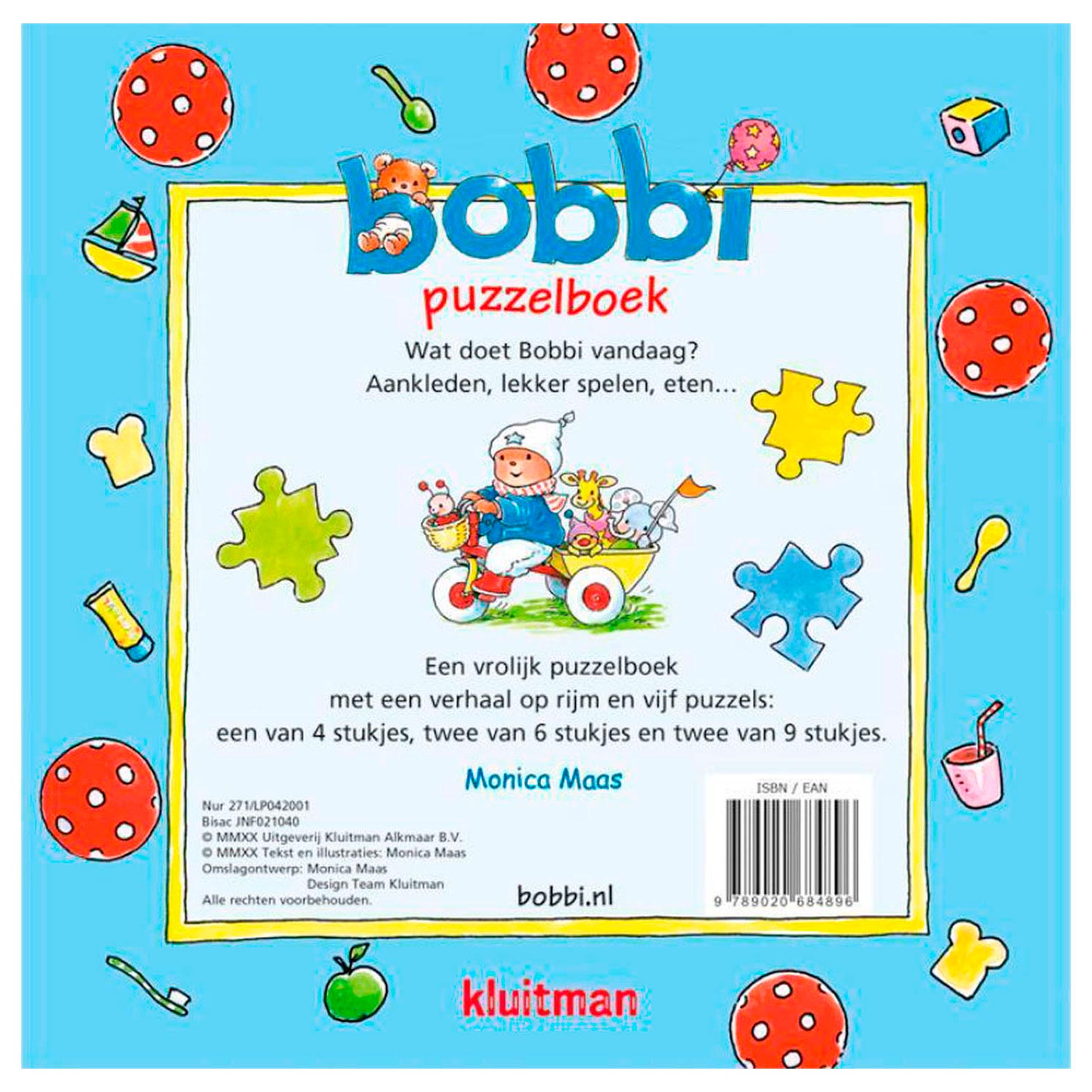 Publisher Kluitman Bobbi Puzzle -Buch