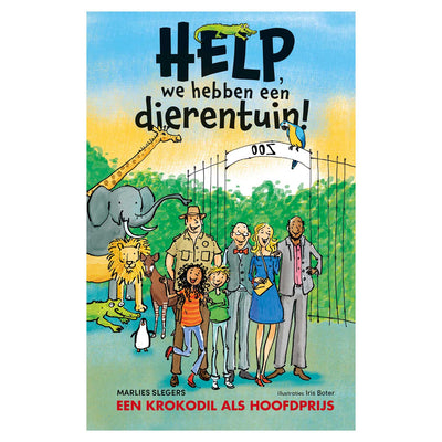 Publisher Kluitman Hilfe, wir haben einen Zoo! ein Krokodil als Hauptpreis
