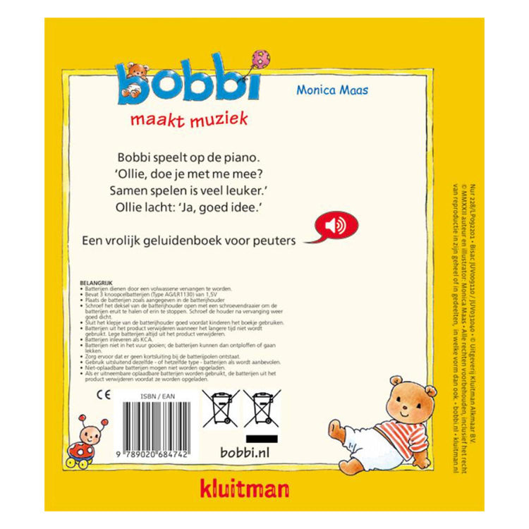 Herausgeber Kluitman Sound Book Bobbi macht Musik