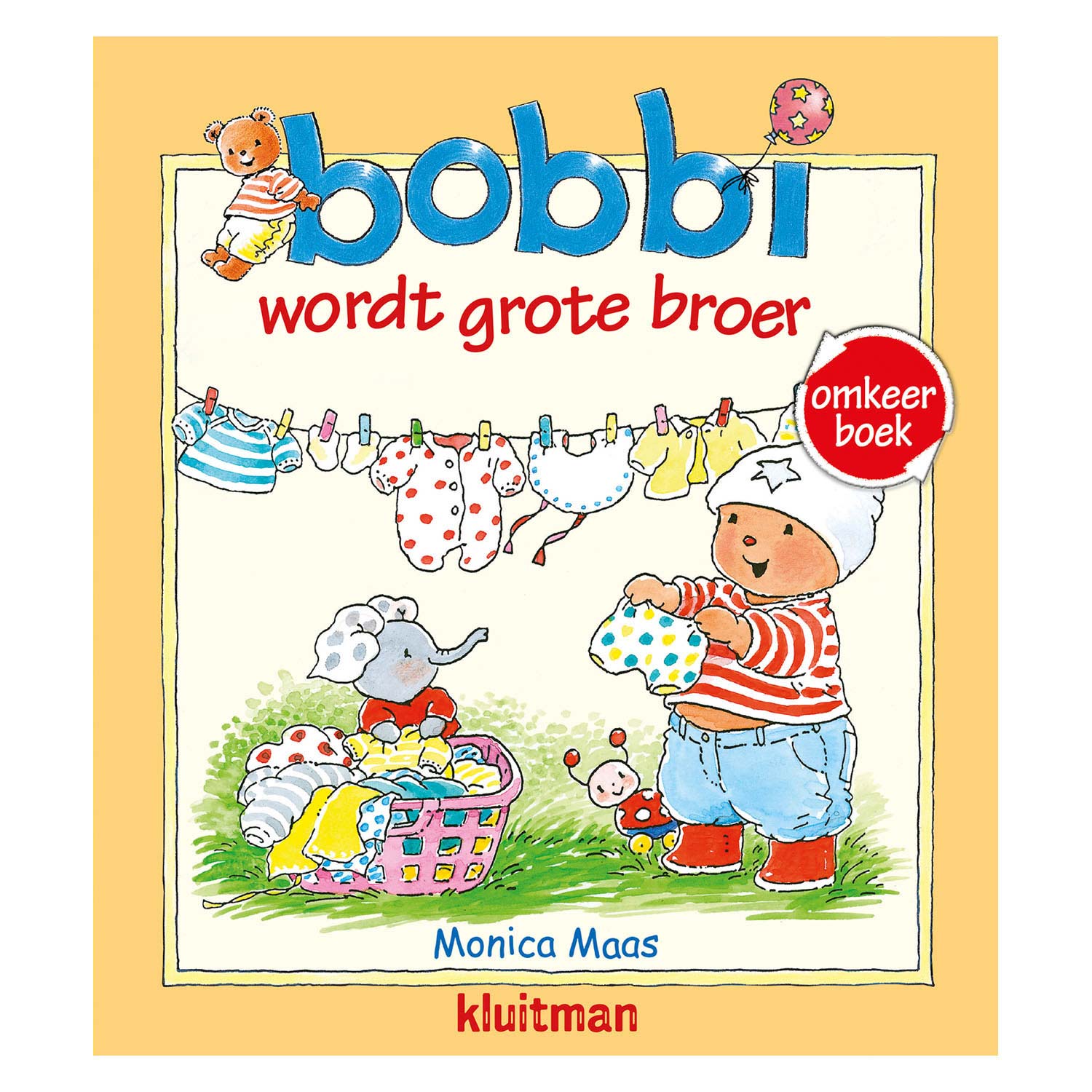 Herausgeber Kluitman Bobbi Turning Book wird ein großer Bruder und das Baby