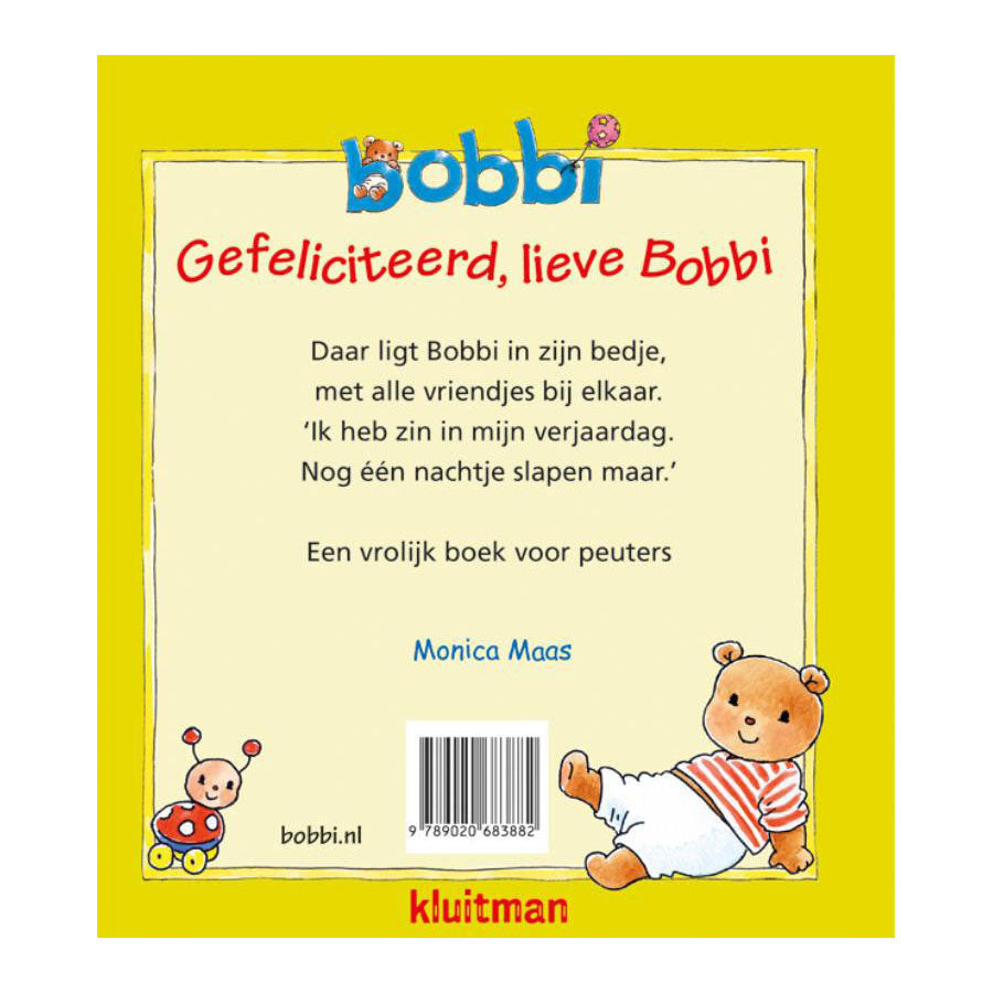 Kluitman Bobbi Verlag Glückwunsch, Lieber Bobbi