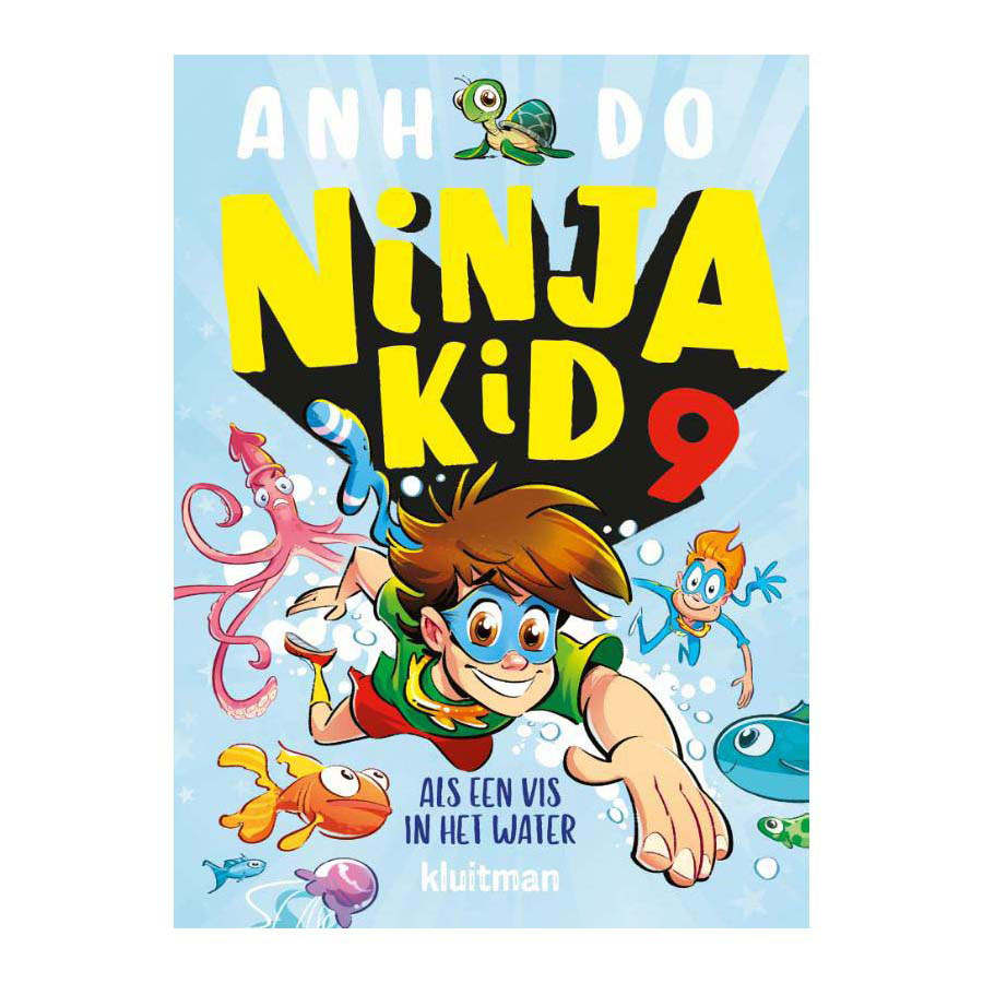 Herausgeber Kluitman Ninja Kid. wie ein Fisch im Wasser