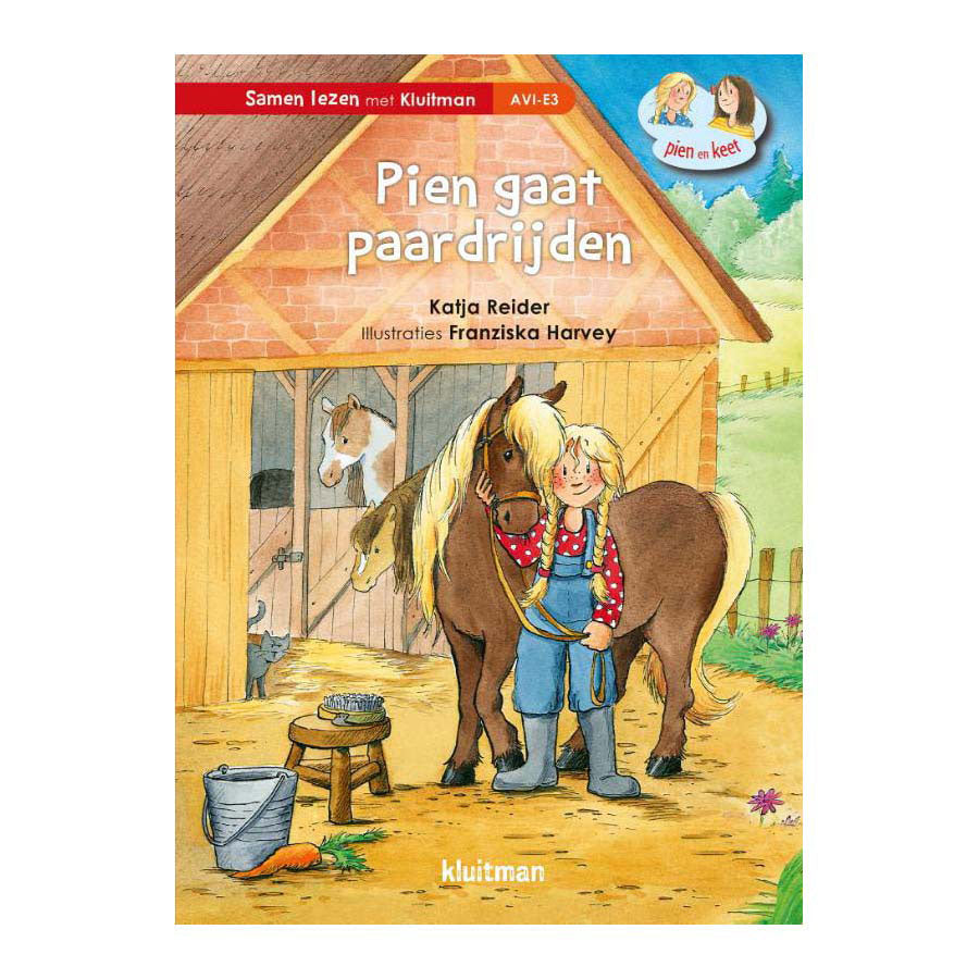 Verleger Kluitman Pien reitet Avi-E3