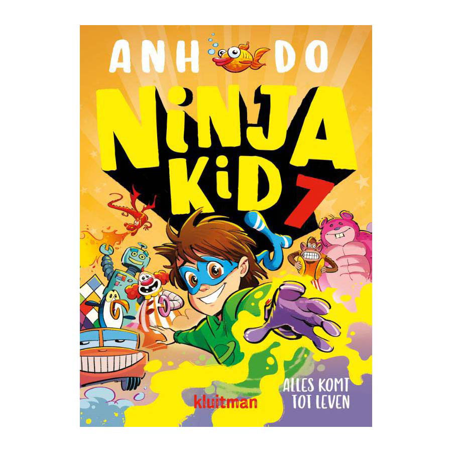 Uitgeverij Kluitman Ninja Kid – alles wird zum Leben erweckt