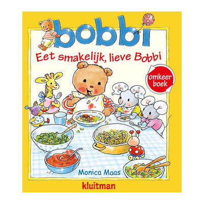 Uitgeverij Kluitman Umkehrung: Guten Appetit, gute Nacht, lieber Bobbi