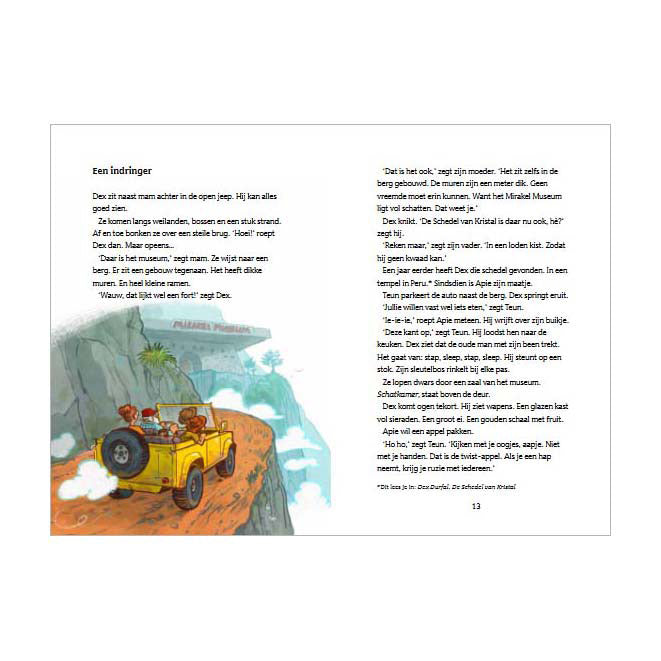 Uitgeverij Kluitman Dex Daring – Lärm im Wundermuseum – avi e4