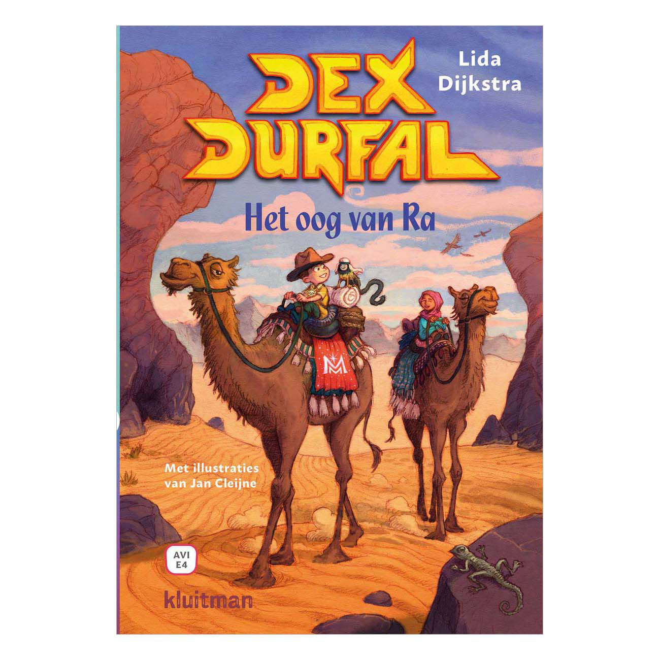 Uitgeverij Kluitman Dex Daring – The Eye of Ra – Avi E4