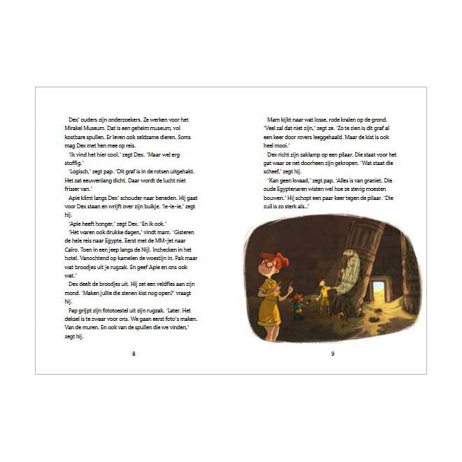Uitgeverij Kluitman Dex Daring – The Eye of Ra – Avi E4