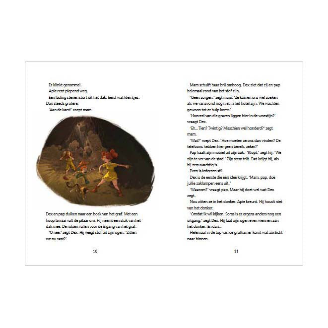 Uitgeverij Kluitman Dex Daring – The Eye of Ra – Avi E4