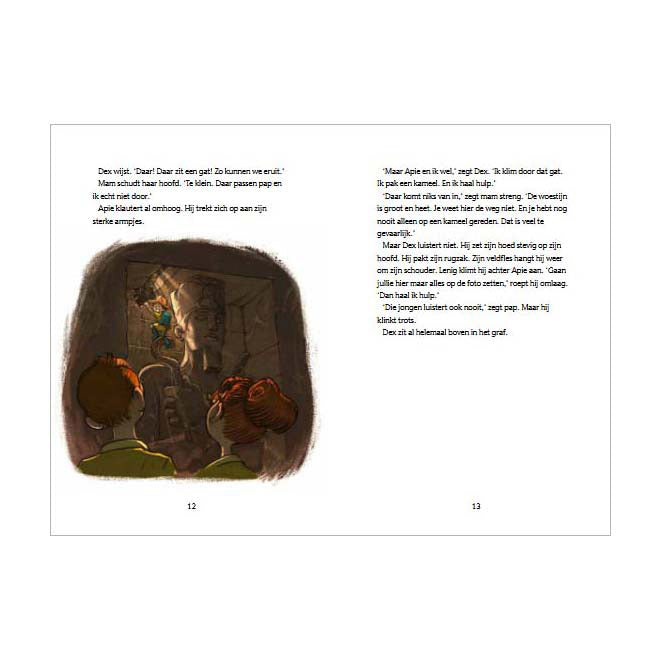 Uitgeverij Kluitman Dex Daring – The Eye of Ra – Avi E4