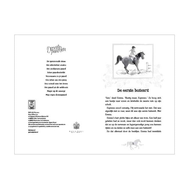 Kluitman Publishers mein eigenes Traumpferd
