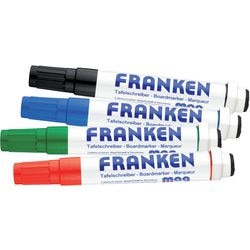 Whiteboardmarker Franken Z1703 1 - 3 mm blau rot grün schwarz