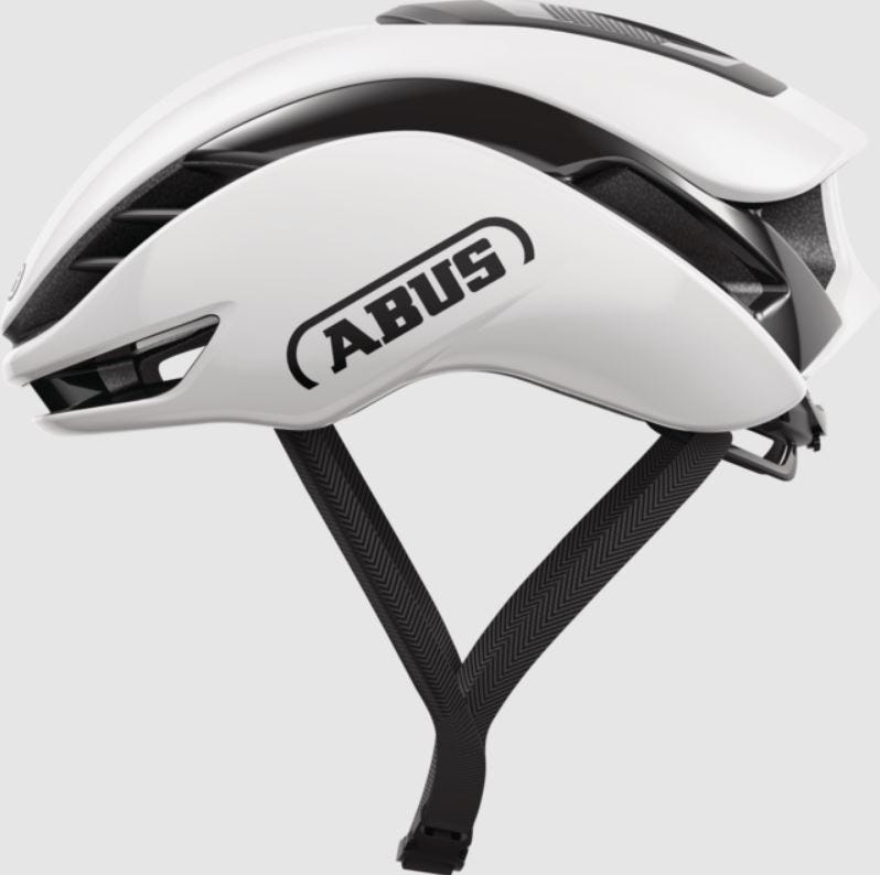 ABUS HELME GAMECHANGER 2.0 glänzend Weiß M 54-58 cm