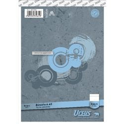 Ursus Notizbuch blau A5 liniert 100 Seiten